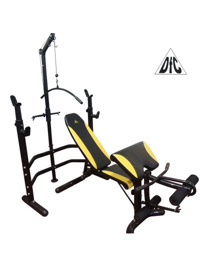 Силовая скамья со стойками DFC D780