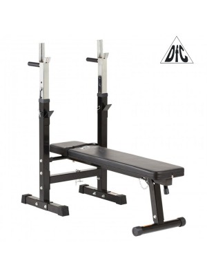 Скамья со стойками под штангу DFC DBCH2B