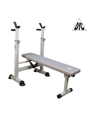 Скамья со стойками под штангу DFC DKF01