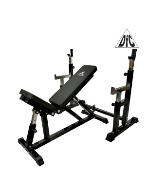 Силовая скамья со стойками DFC DZ005ABB