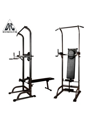 Тренажер со скамьей DFC POWER TOWER G003