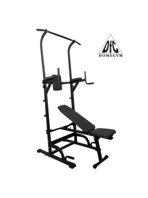 Тренажер со скамьей DFC POWER TOWER G004