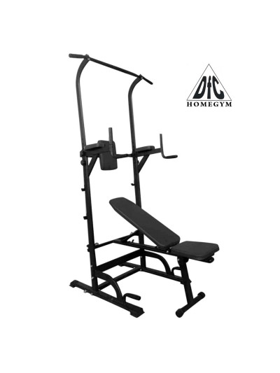 Тренажер со скамьей DFC POWER TOWER G004
