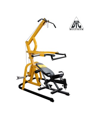 Силовой тренажер со скамьей DFC POWERGYM HM035