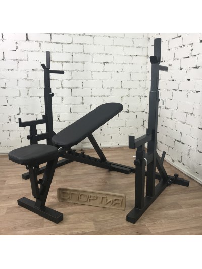 Комплект стойки 1.0 + Скамья для жима