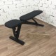 Регулируемая скамья для жима черная