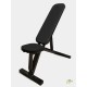 Регулируемая скамья для жима черная