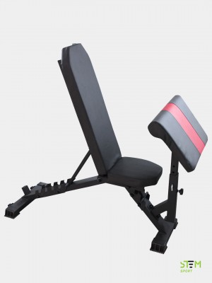 Регулируемая скамья для жима 2.0 с опцией "Парта Скотта"