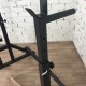 Стойки под штангу с подстраховкой и брусьями 2.0, цвет: черный