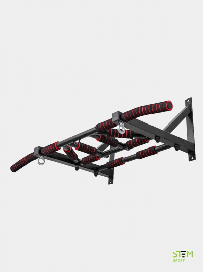 Турник настенный STEMFIT 40х40 Мультихват 2.0 (цвет: черный)