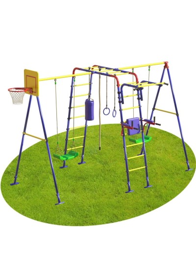 Уличный детский комплекс 2 юных атлета Stemfit