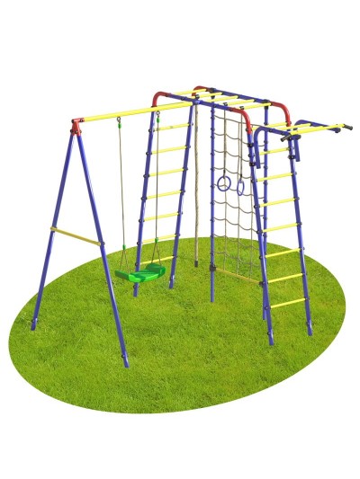 Уличный детский комплекс Атлет с сеткой Stemfit